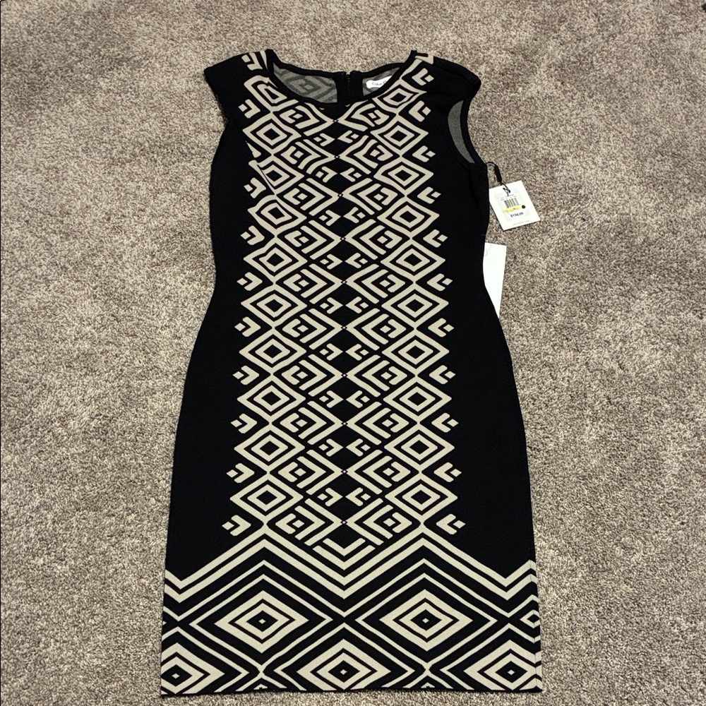 Calvin Klein Geometric Dress